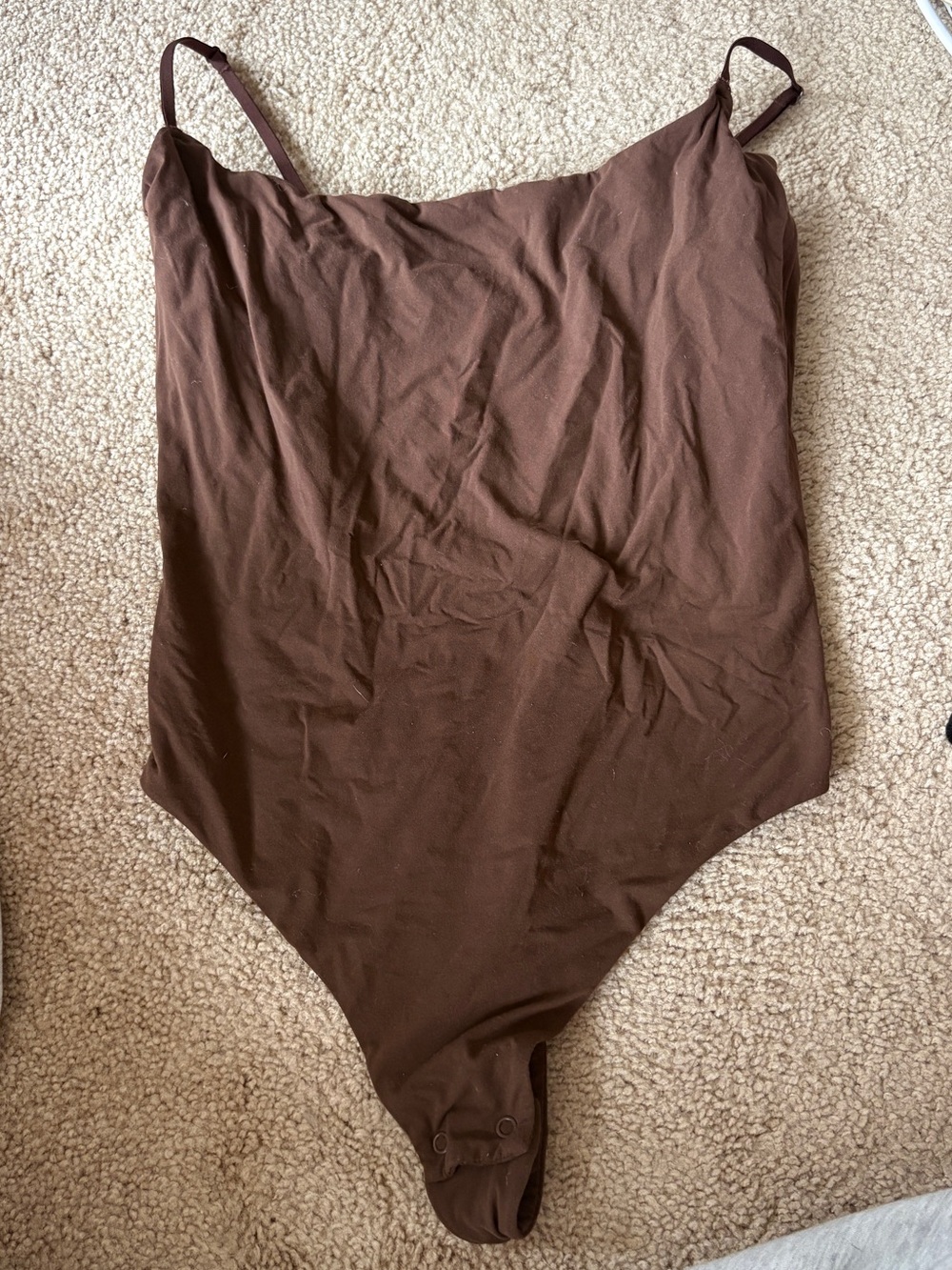Skims brown bodysuit